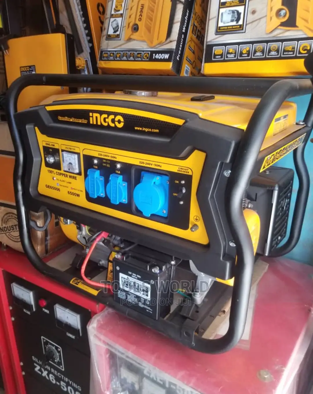INGCO 6.5kvs Keystater Gasoline Generator 6.5kw- GE65006