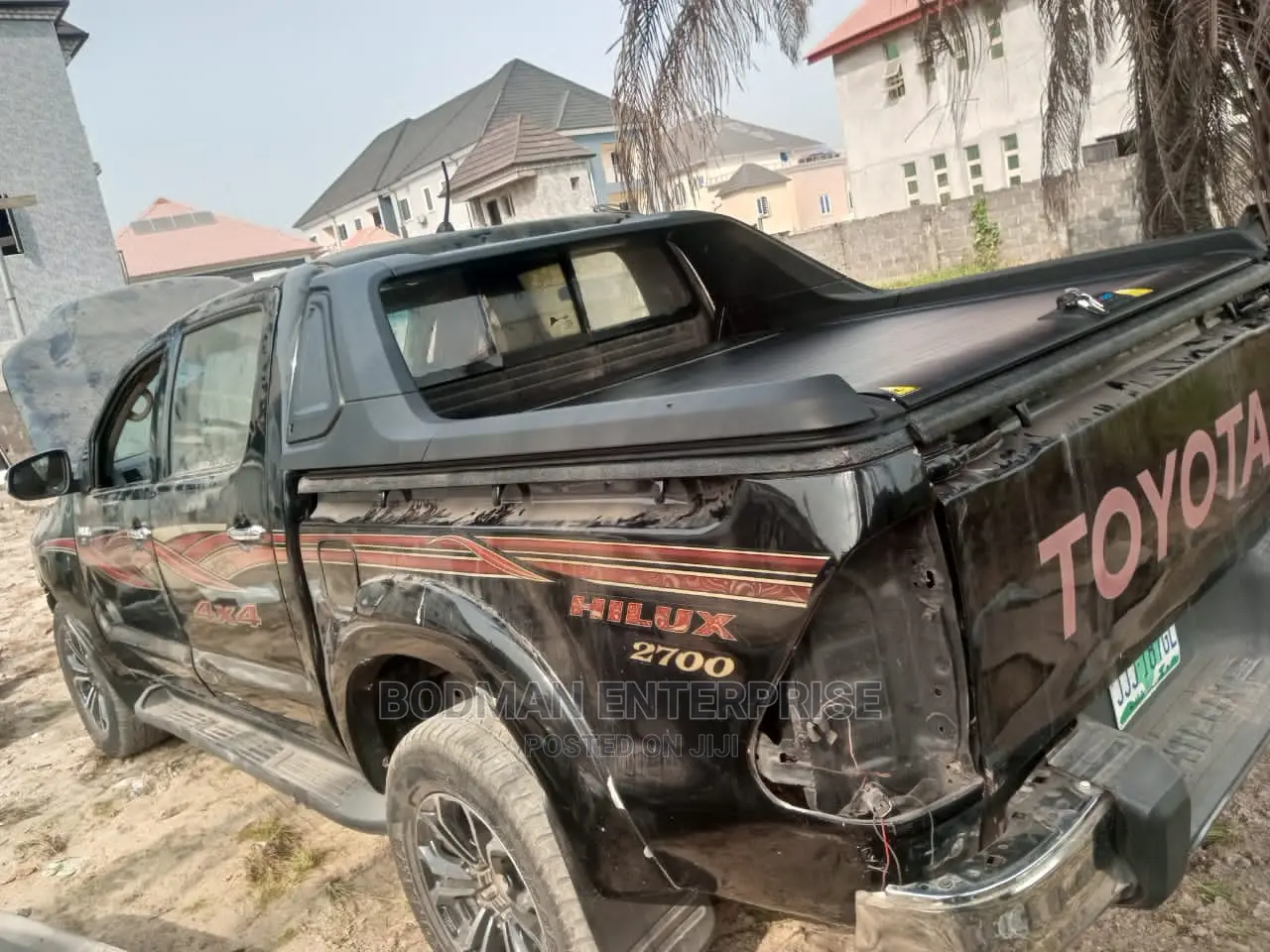 Rolling Boot Cover for Hilux : "