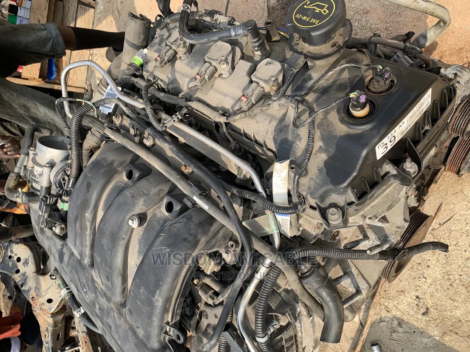 Complete Engine Ford Explorer 2012 Sold With Warranty