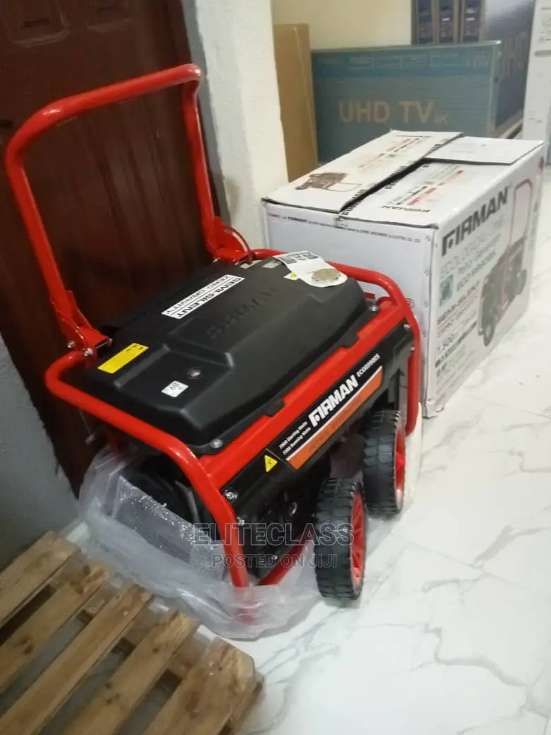 7.5 Semi Silent Generator Brand New Firman- Full Copper Coil