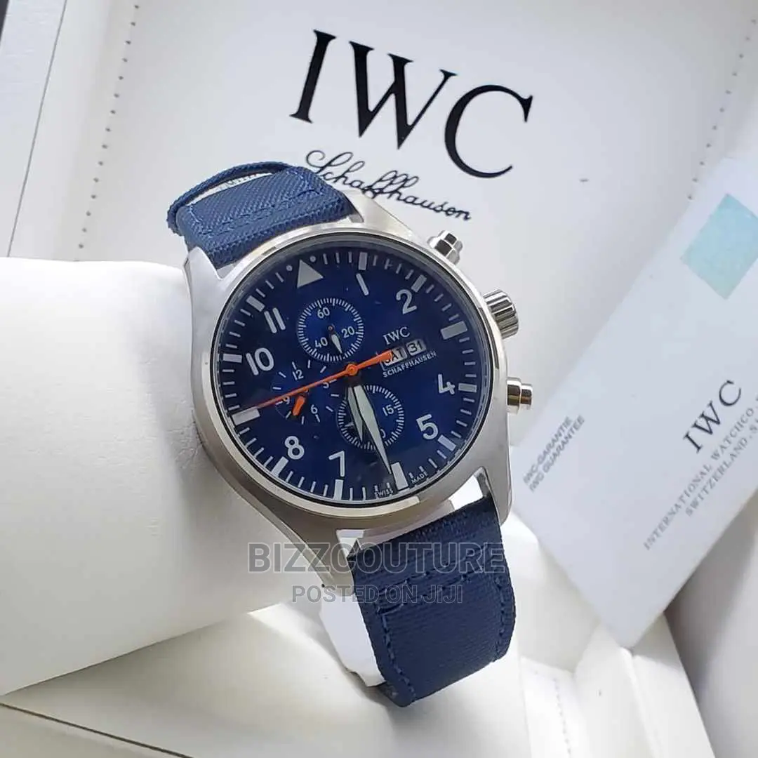 Original IWC SCHAFFHAUSEN Leather Strap Available in Store