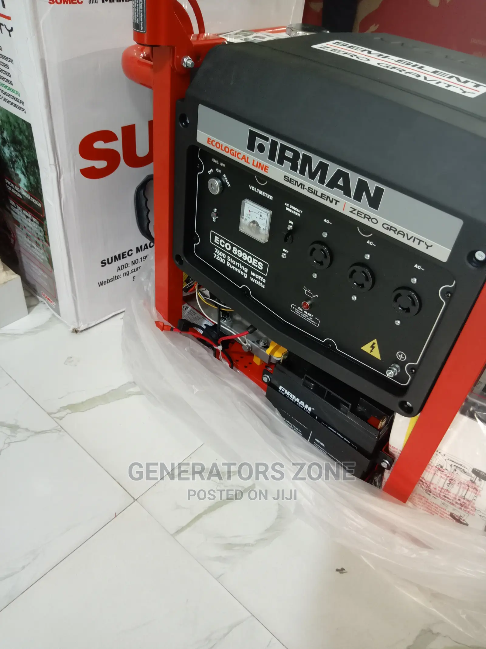 7.5kva Eco8990es Sumec Firman Generator
