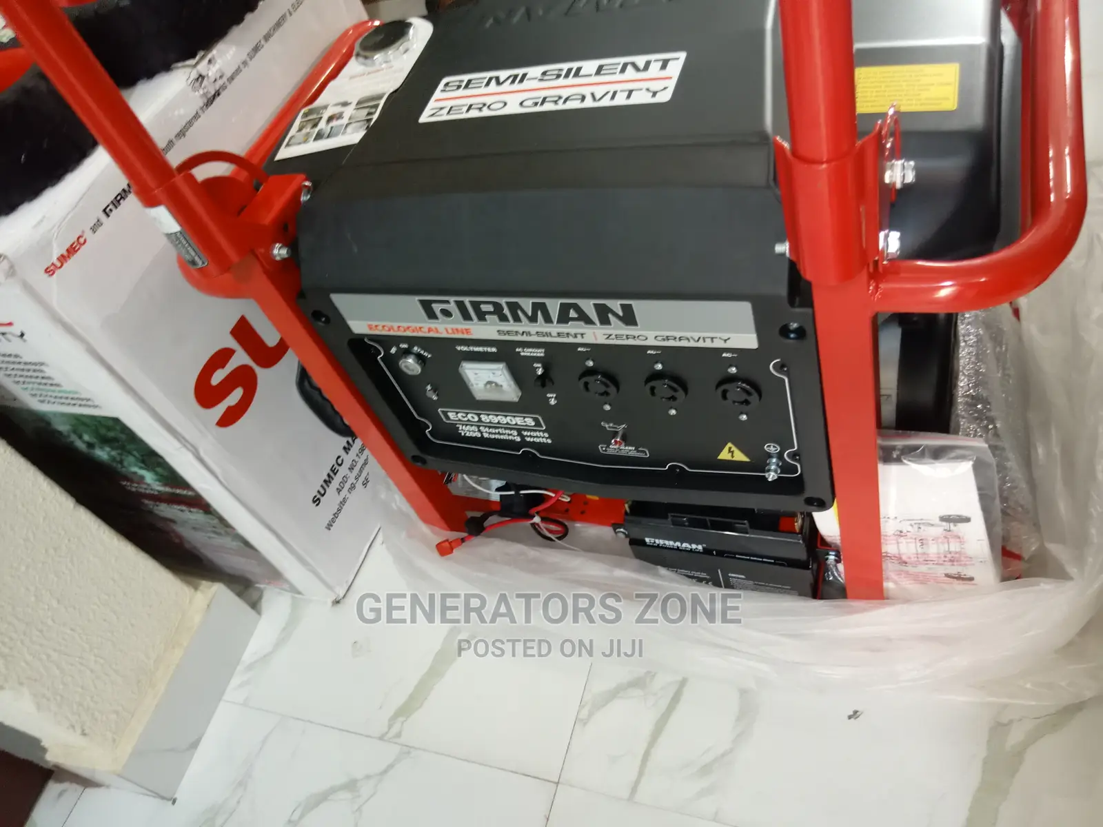 Eco8990es Sumec Firman 100% Copper Generator (Low Noise)