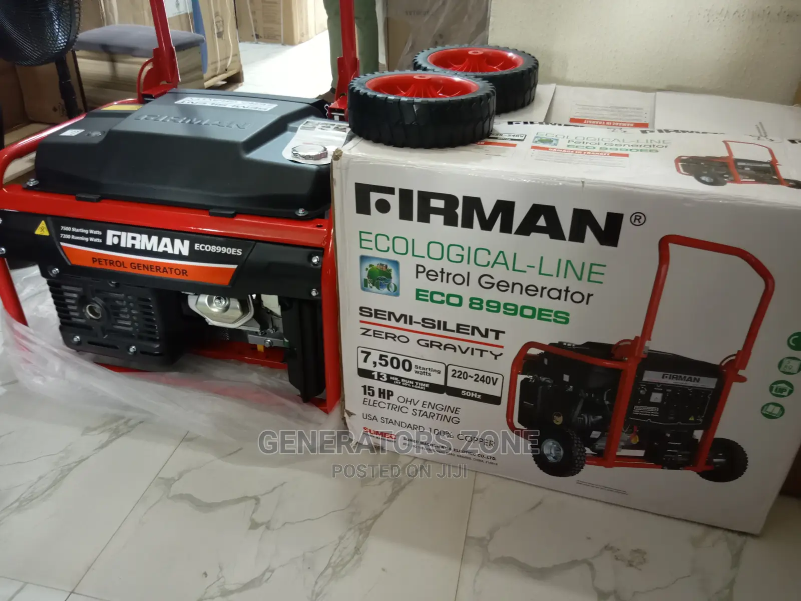 Sumec Firman 7.5kva Eco8990es Less Noise Generator