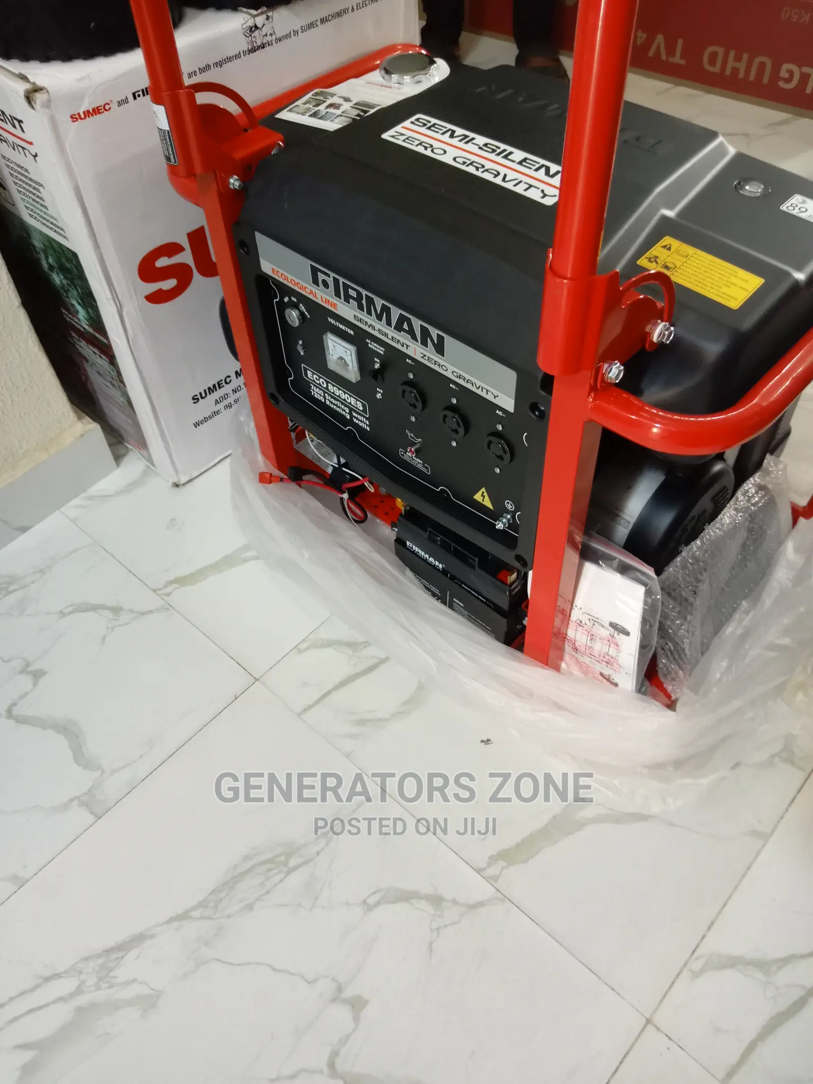 Sumec Firman 7.5kva Eco8990es Less Noise Generator