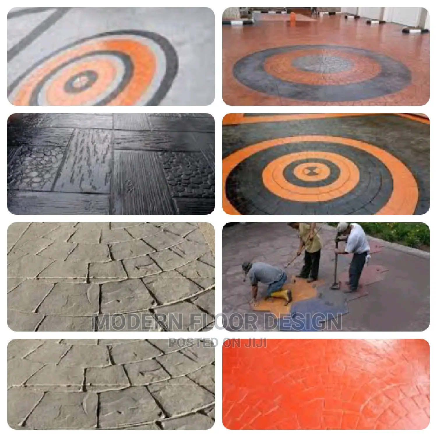 Very Good Able Modern Stamps Floor
