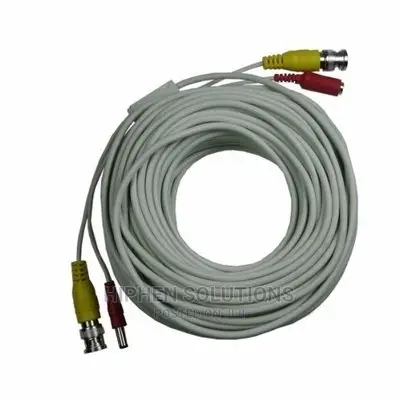 Pre-terminated 100m Video And Power BNC CCTV Cable With Connectors