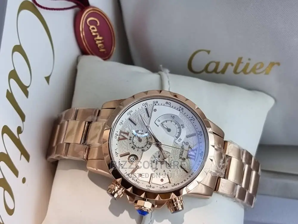 Original CARTIER Stainless Steel Watch Available in Store