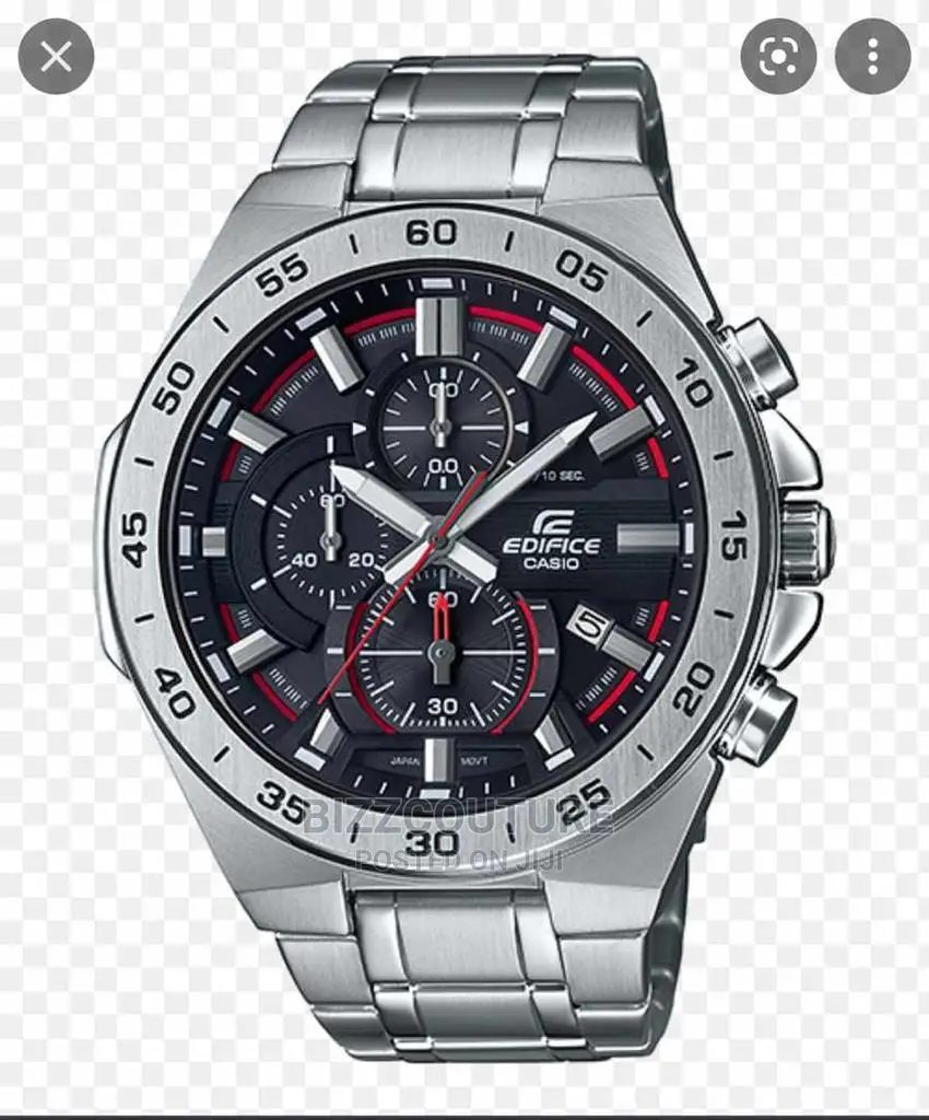Original CASIO EDIFICE Steel Chain Watch Available in Store