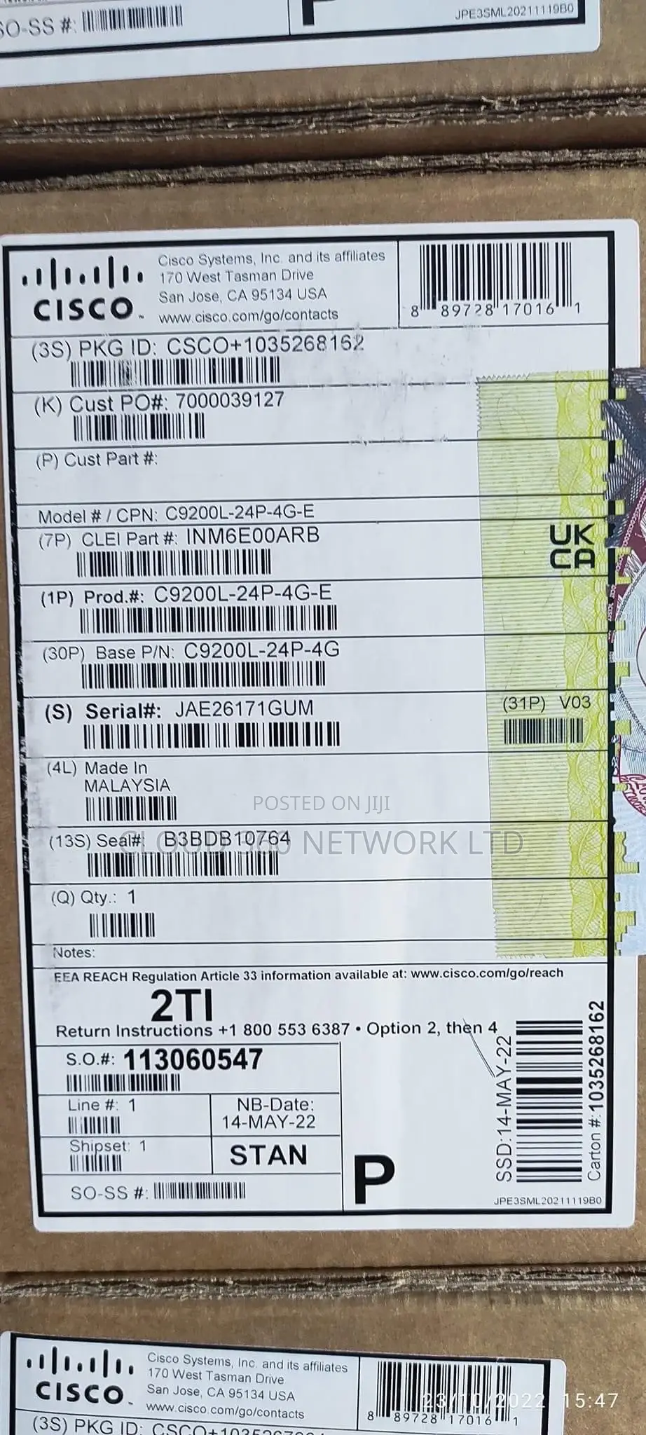 Cisco C9200L -24p 4G -E