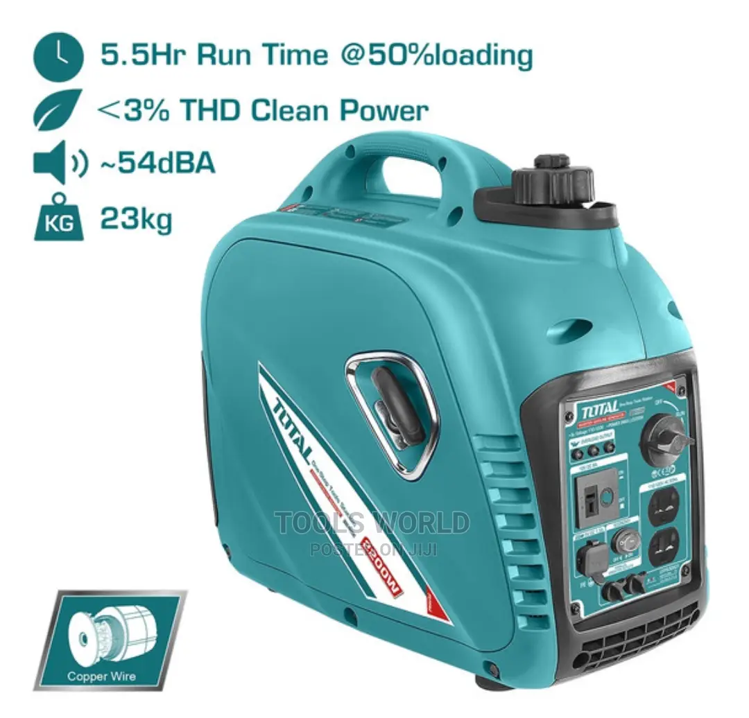 Total Inverter Gasoline Generator 2.200W (Tp530001)
