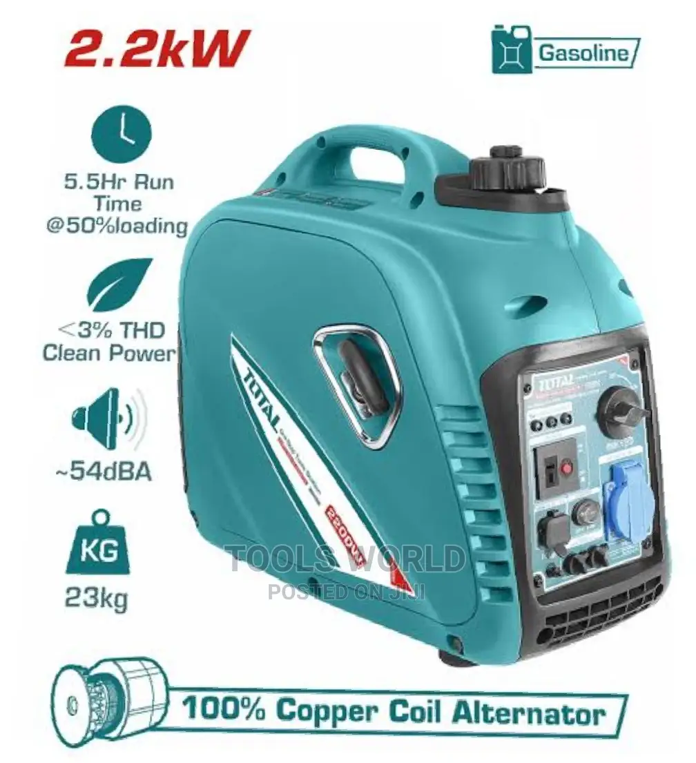 Total Inverter Gasoline Generator 2.200W (Tp530001)
