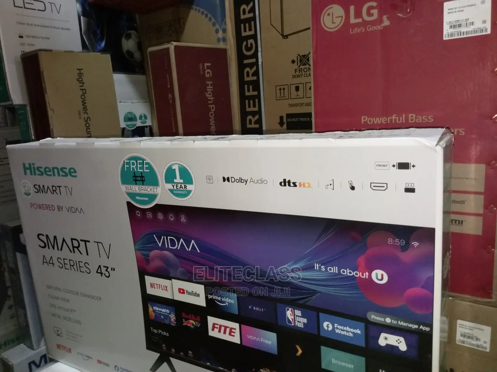 Hisense 43 Inches Full HD Smart TV -Original| Brand New