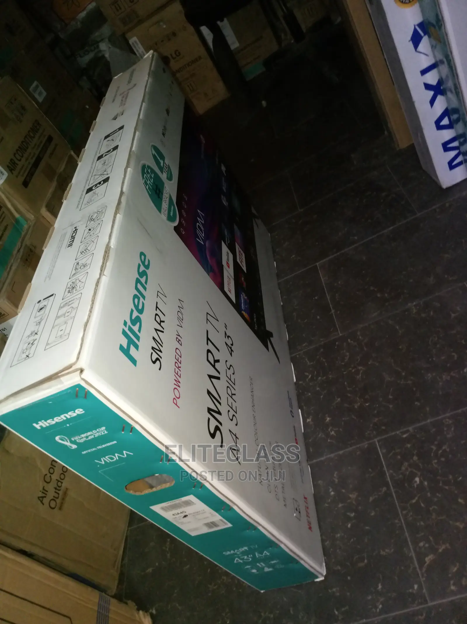 A4G Original Smart TV Hisense 43-Inch Uhd LED TV