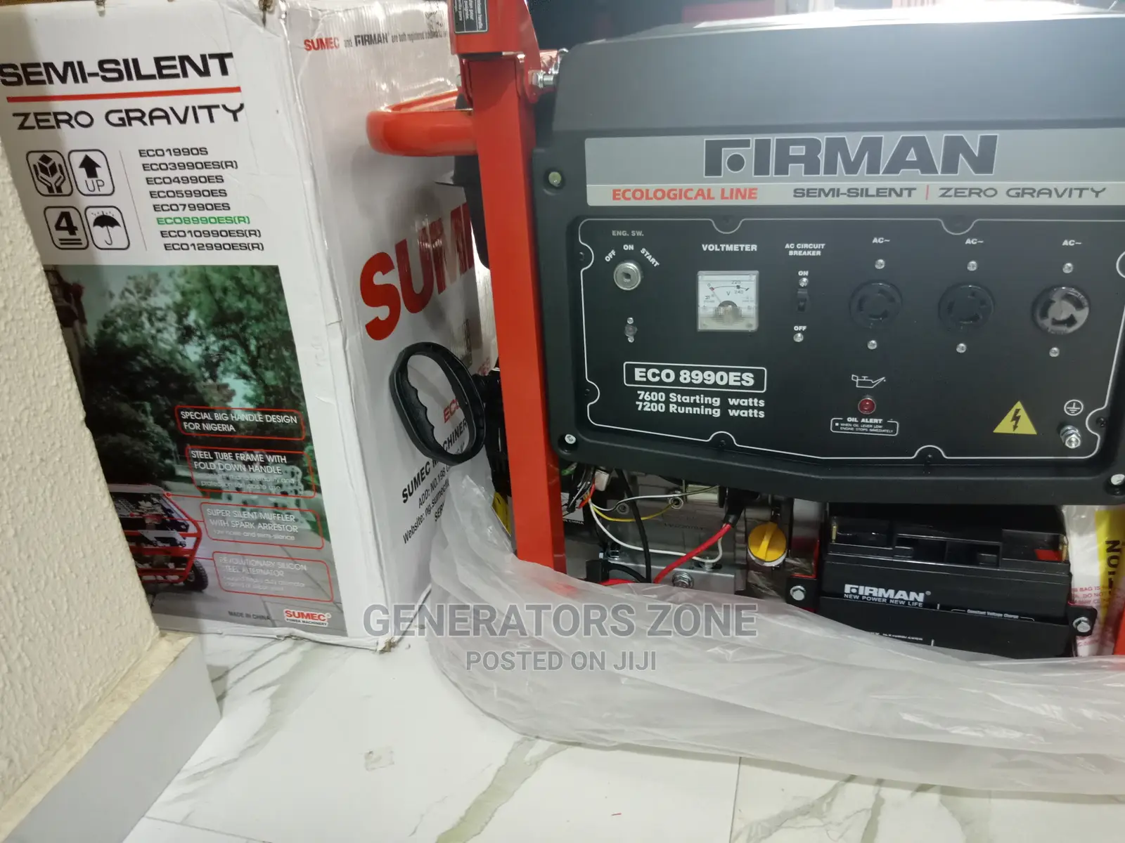 7.5kva Sumec Firman Generator Low Noise