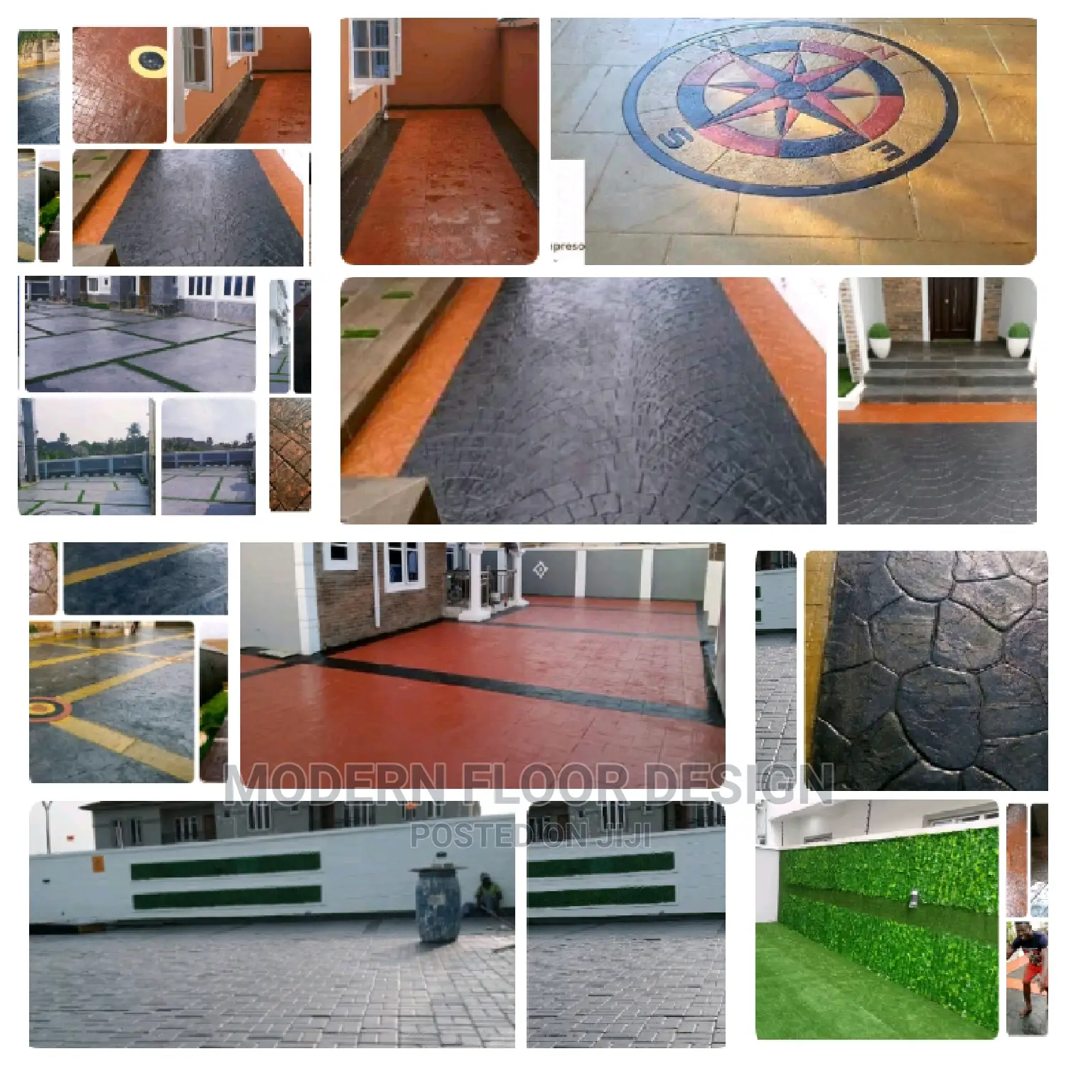 Best Emmanuel Modern Stamps Floor