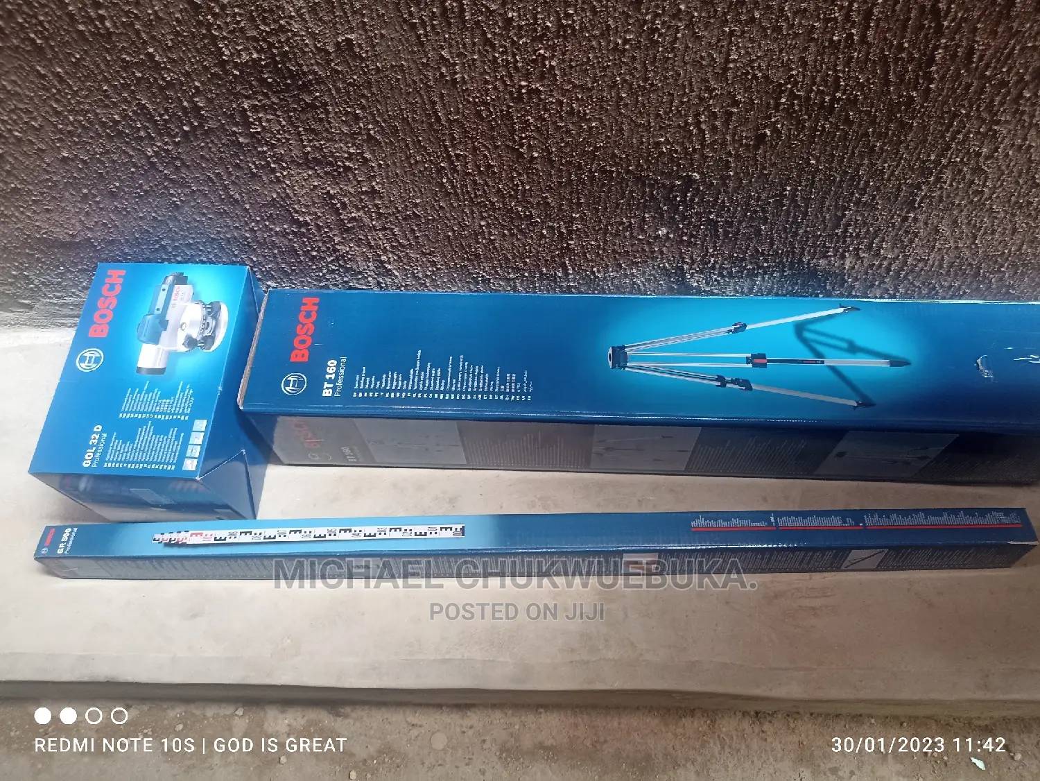 120m Bosch Dumping Level Set