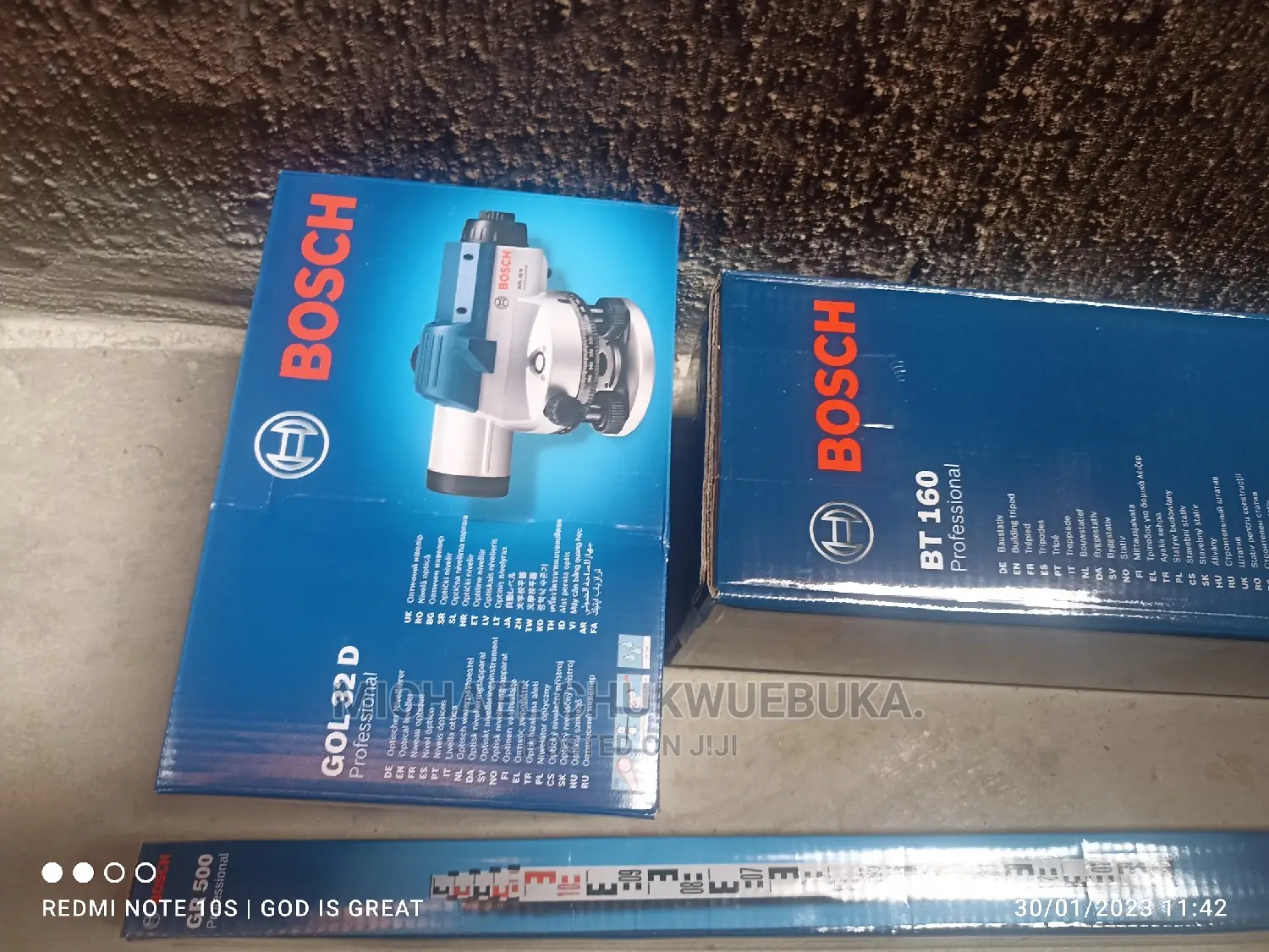 120m Bosch Dumping Level Set