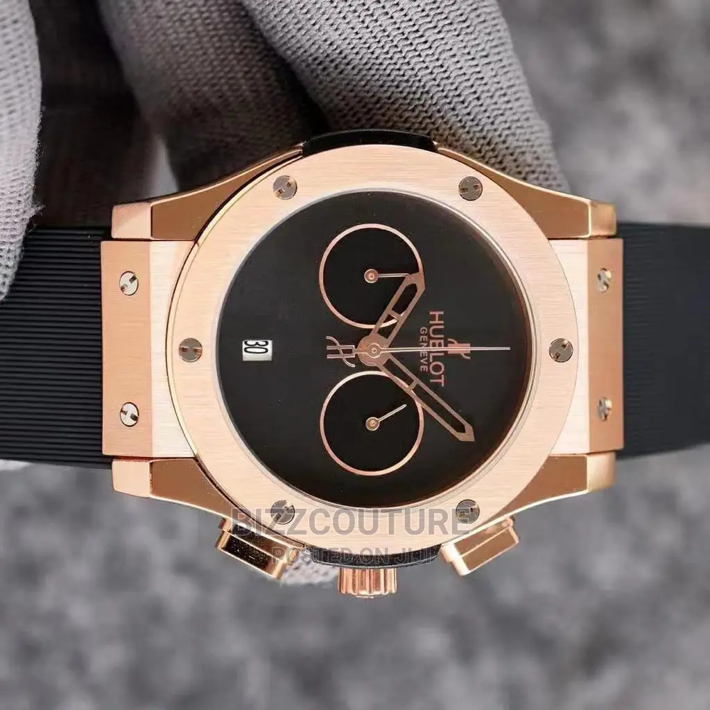 Original HUBLOT Rubber Strap Watch Available in Store