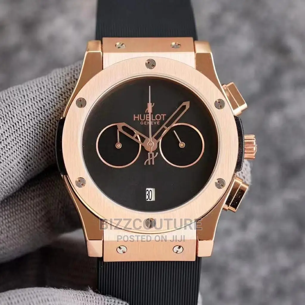 Original HUBLOT Rubber Strap Watch Available in Store
