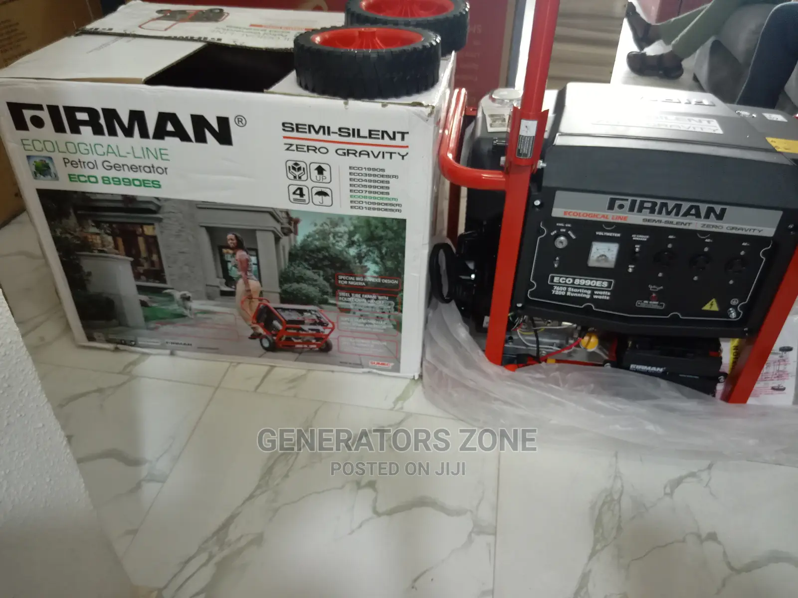 Eco8990es 7.5kva Low Noise Firman Generator