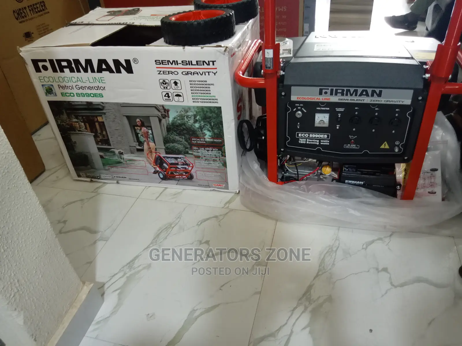 Eco8990es 7.5va 100% Copper Sumec Firman Generator