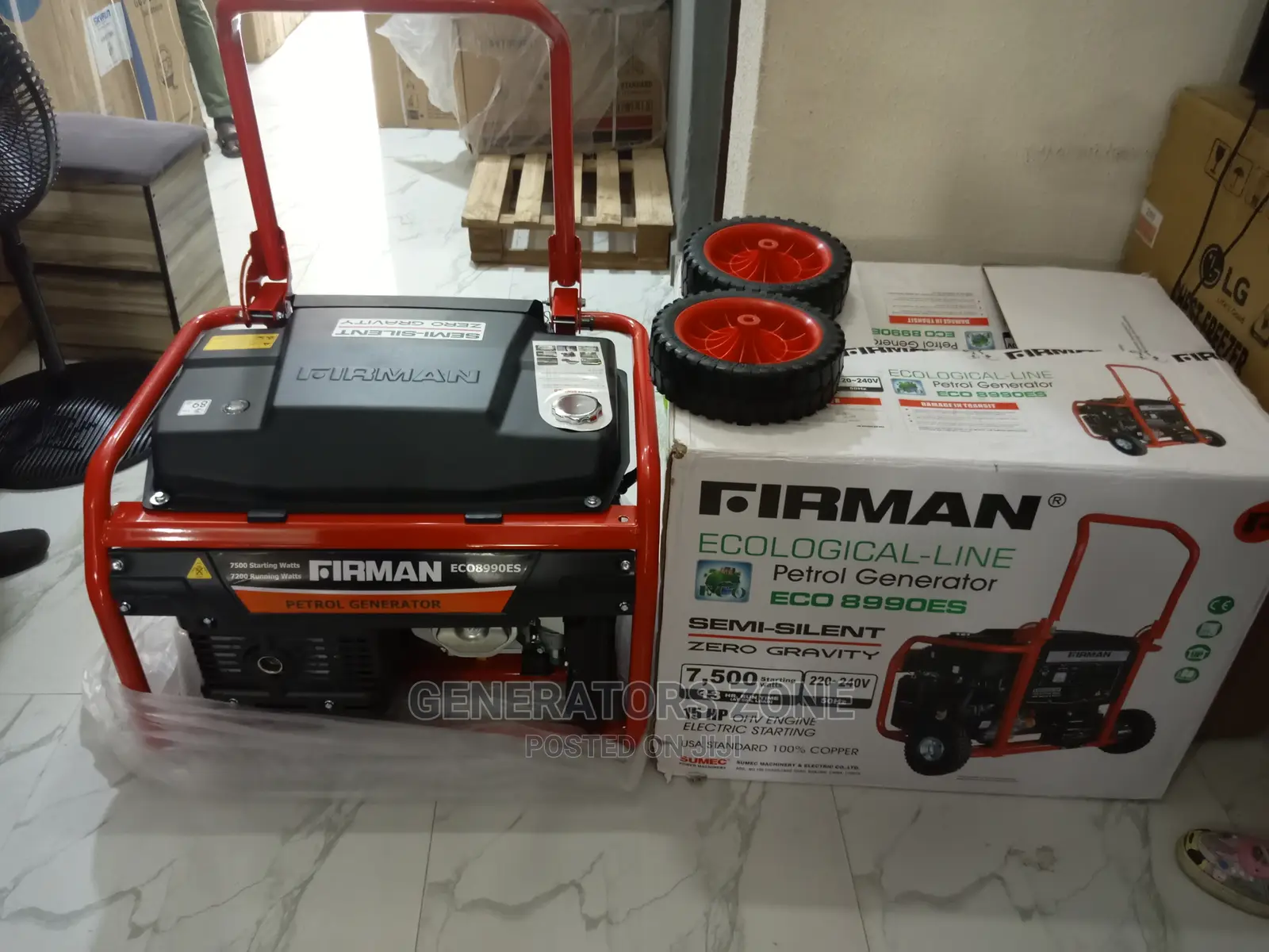 Sumec Firman Eco8990es 7.5kva Low Noise Generator