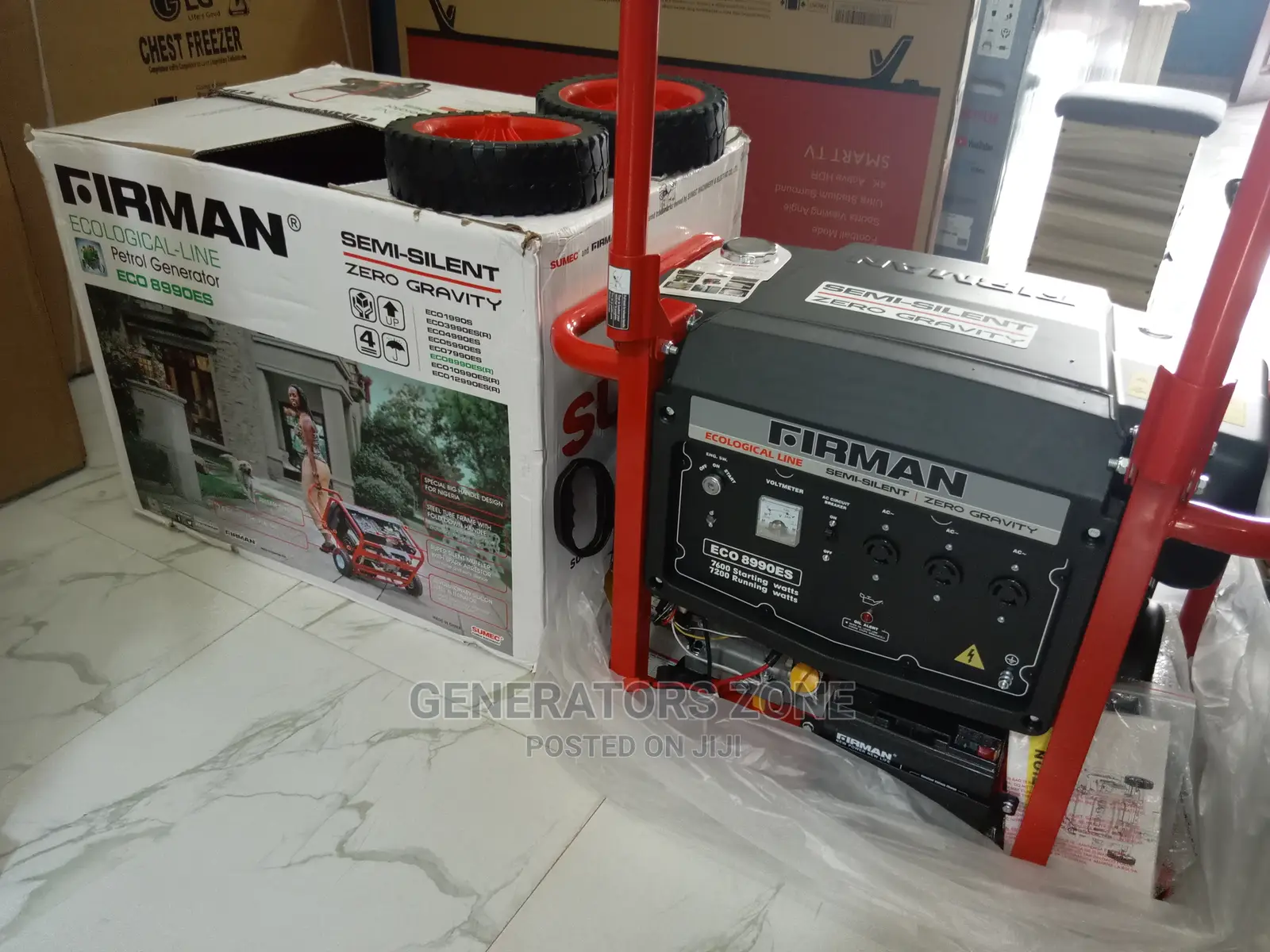 Sumec Firman Eco8990es 7.5kva Low Noise Generator