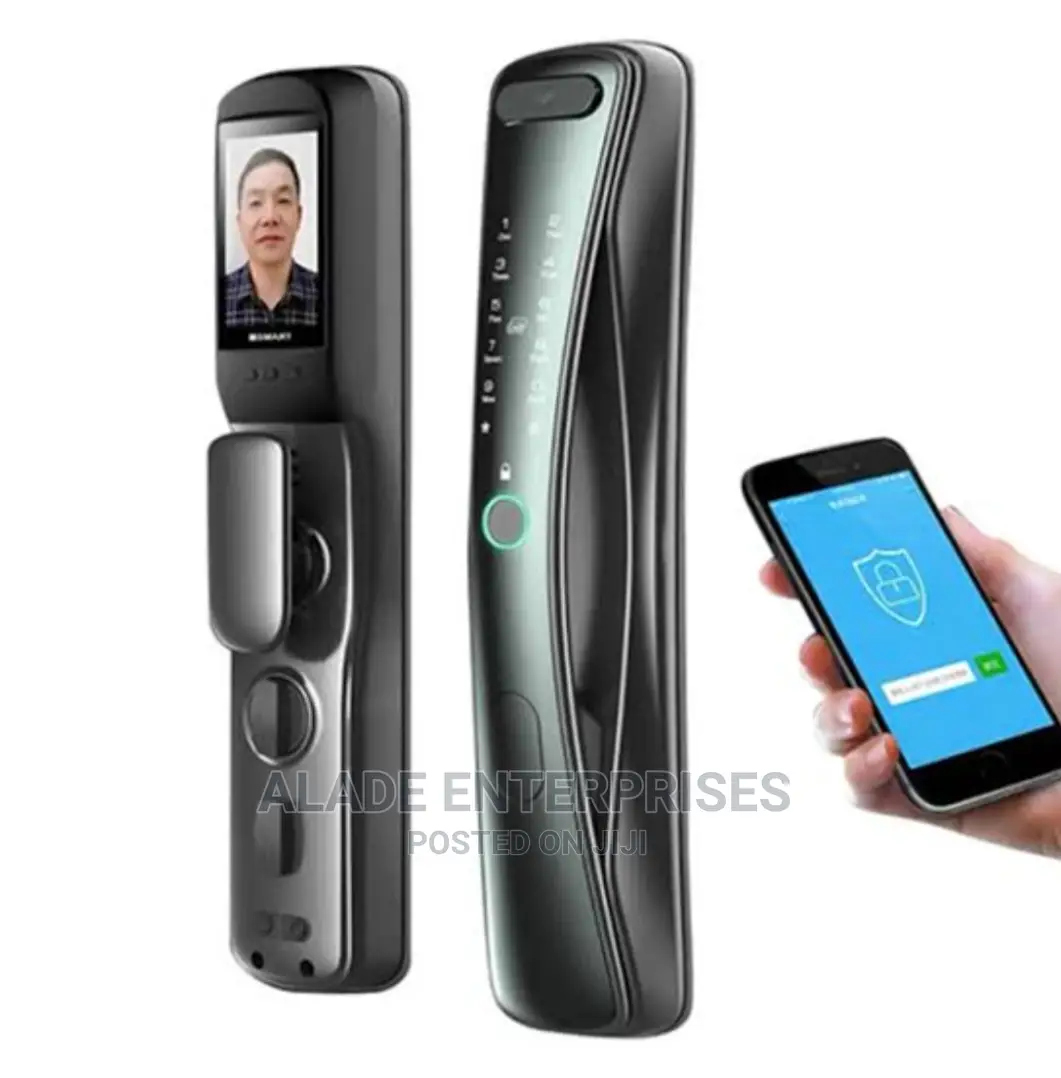 Camera Magnetic Card Password Key Automatic Smart Door Lock
