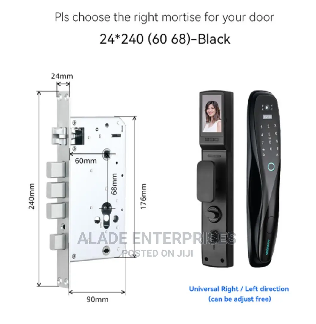 New Arrival Smart Door Lock Fingerprint Digital Wifi Lock