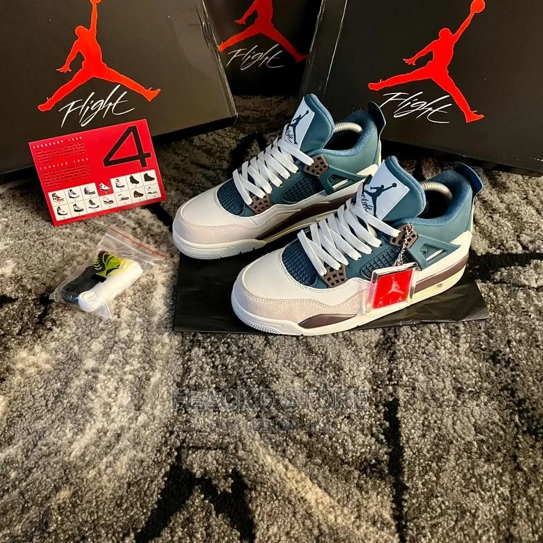 Original Nike Air Jordan 4 Retro Snorlax Customs Sneakers