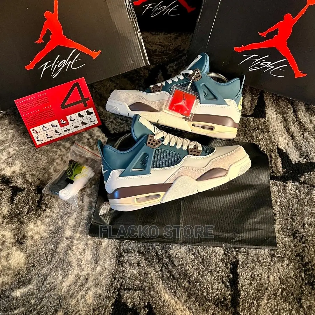 Original Nike Air Jordan 4 Retro Snorlax Customs Sneakers