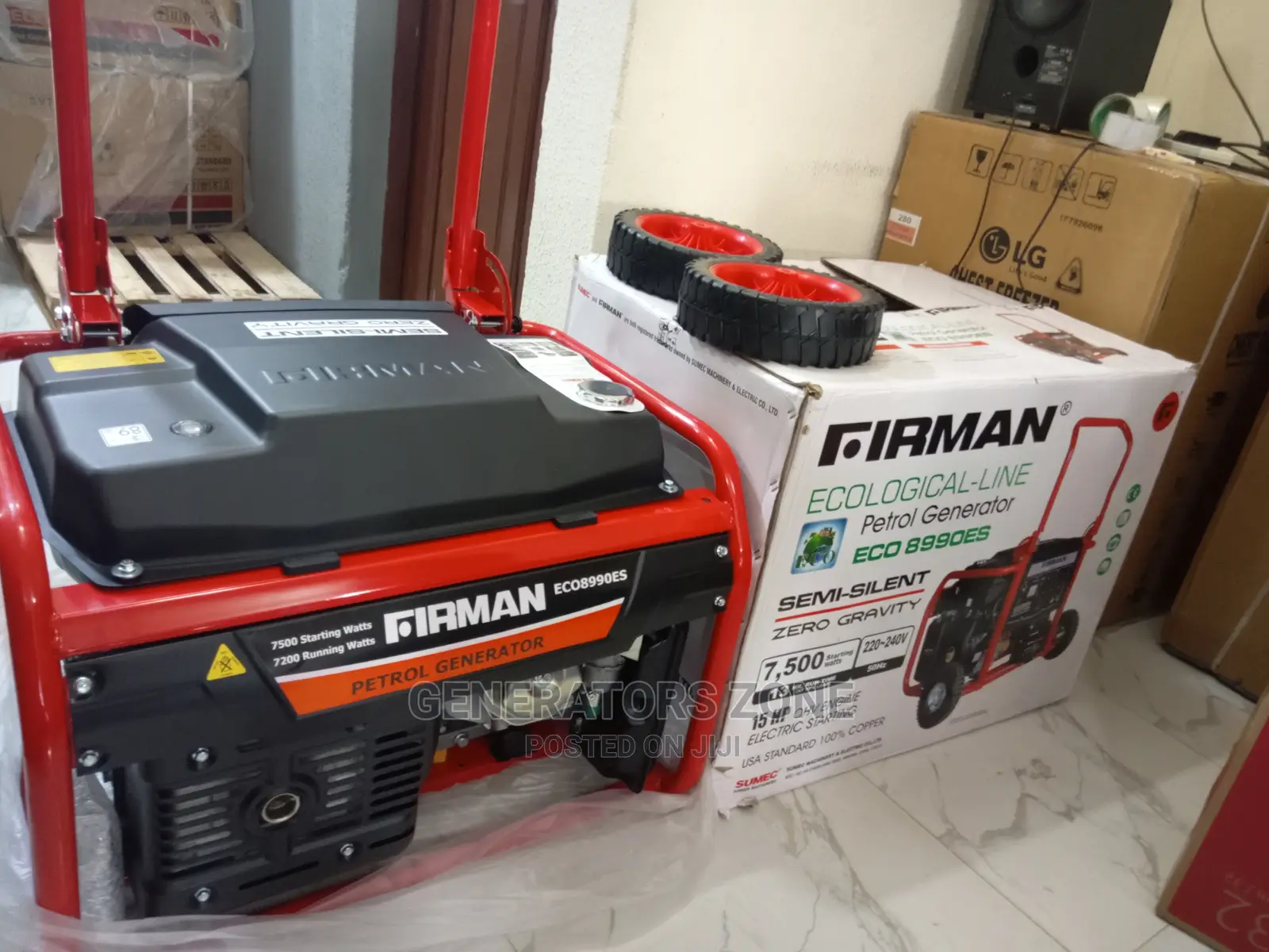 Firman Automatic 7.5kva Ec08990es Generator Full Copper