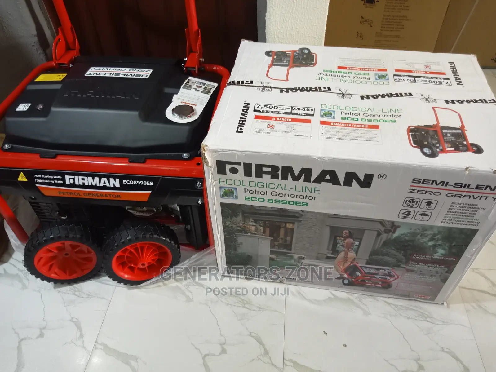 Firman Automatic 7.5kva Ec08990es Generator Full Copper