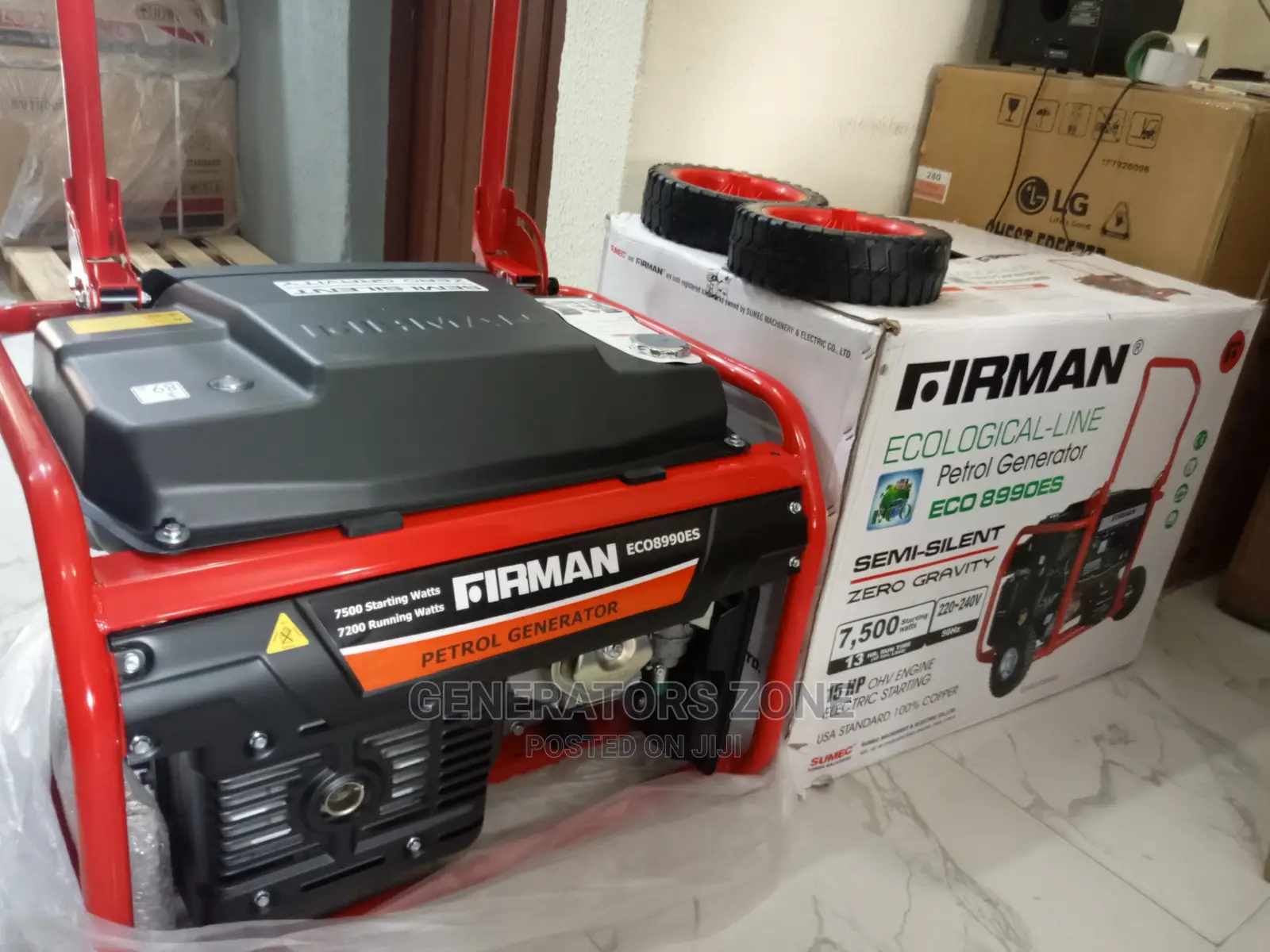 Ec08990es Automatic Firman 7.5kva Generator