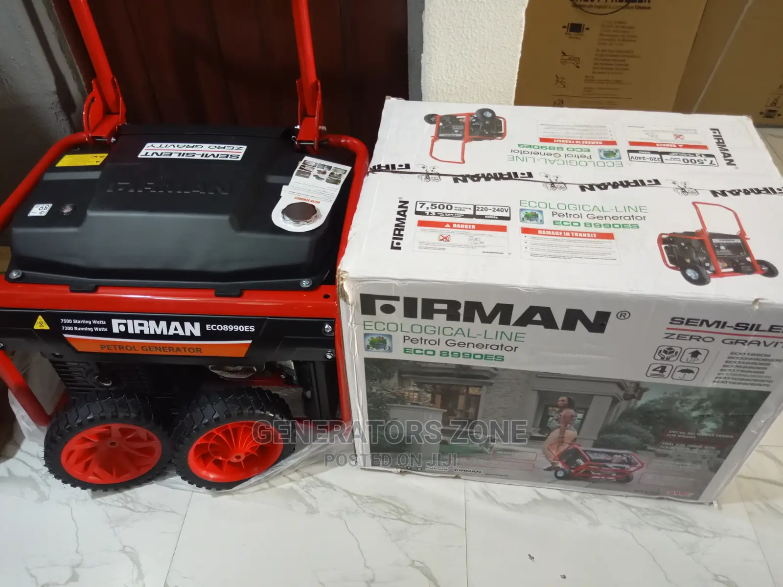 Ec08990es Automatic Firman 7.5kva Generator