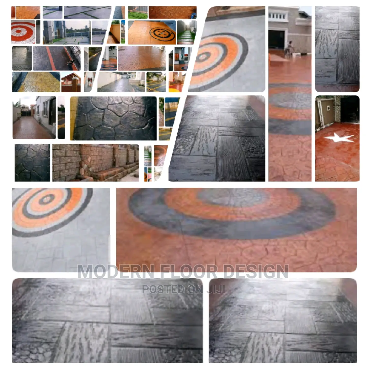 The Happy Modern Stamps Floor
