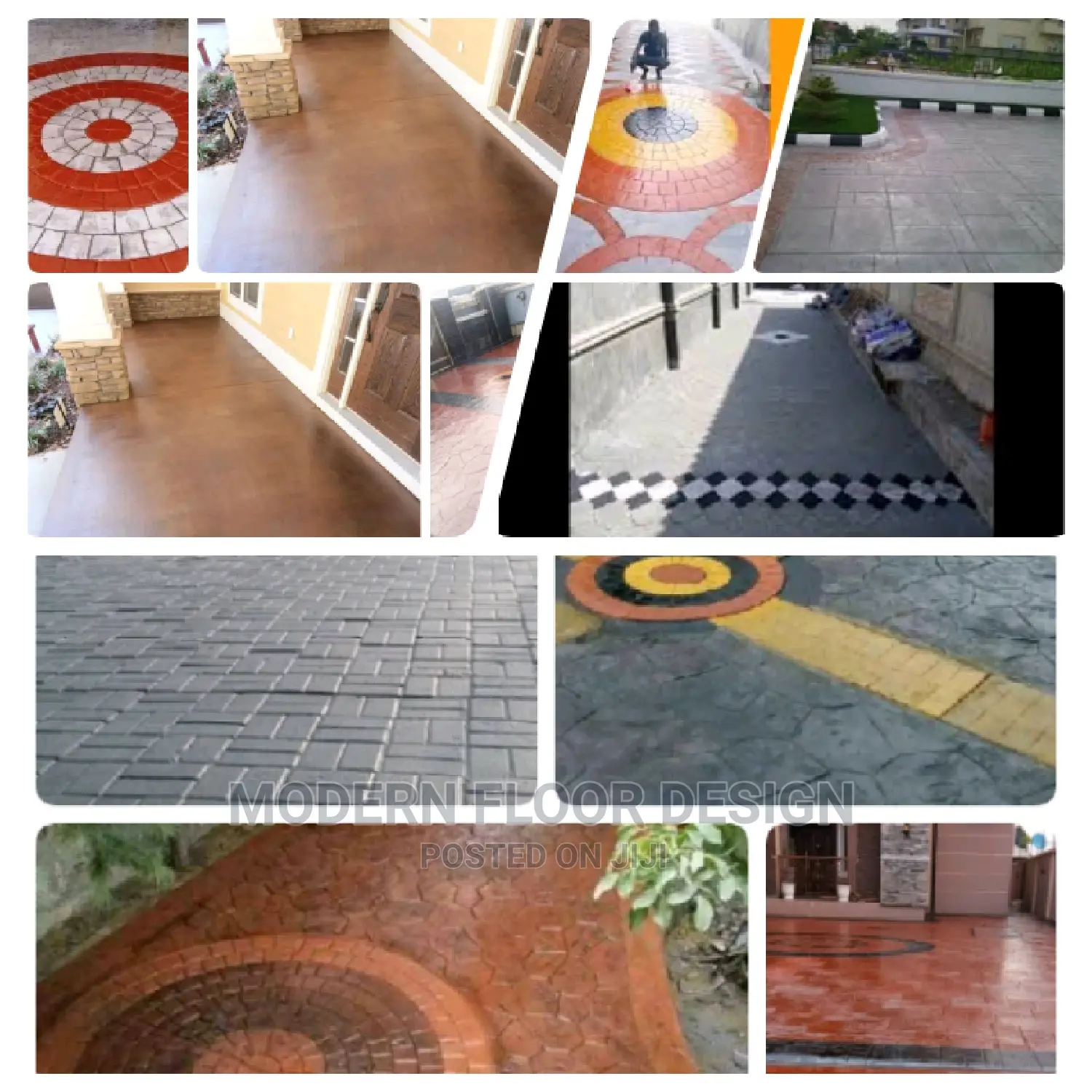 The Happy Modern Stamps Floor