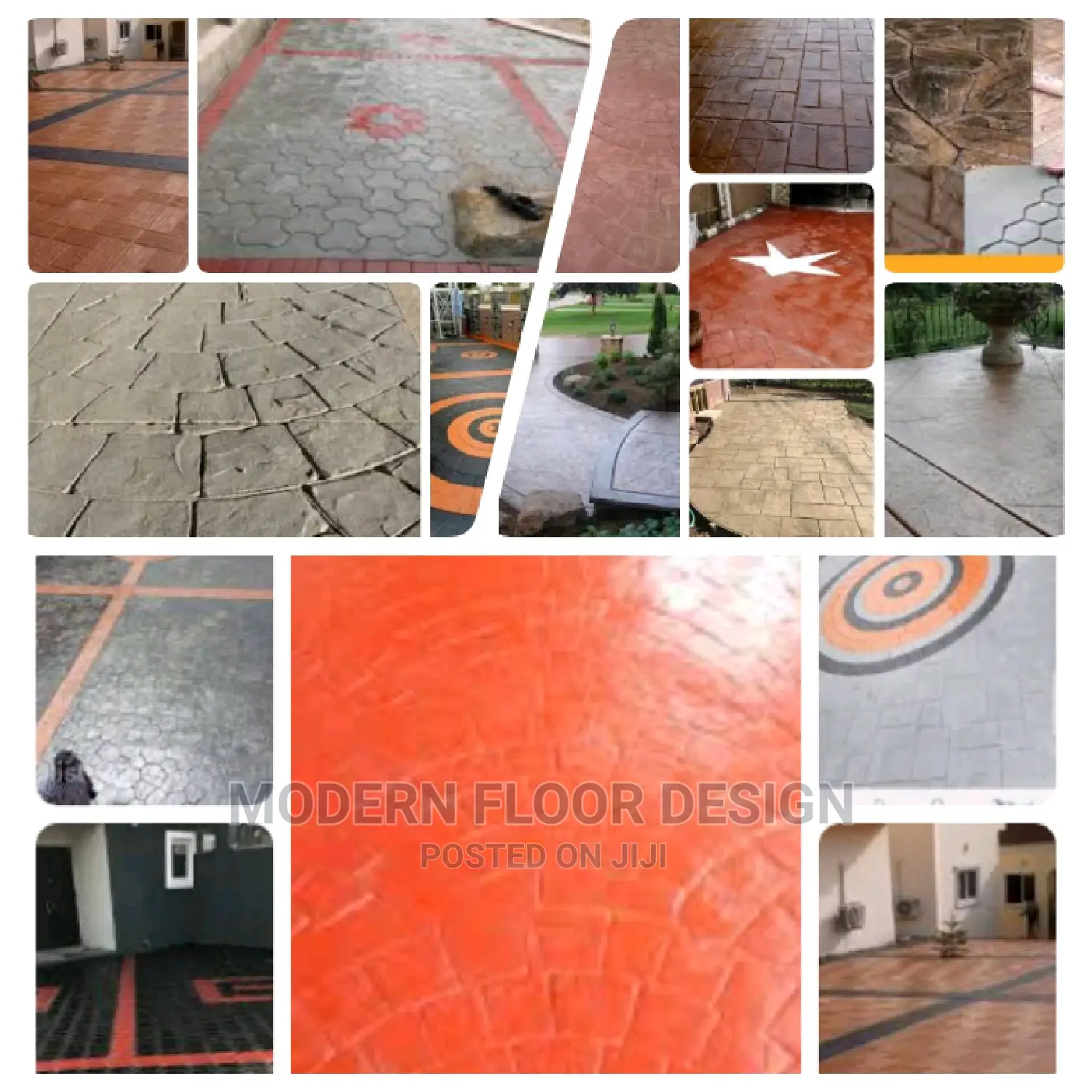 The Faith Modern Stamps Floor