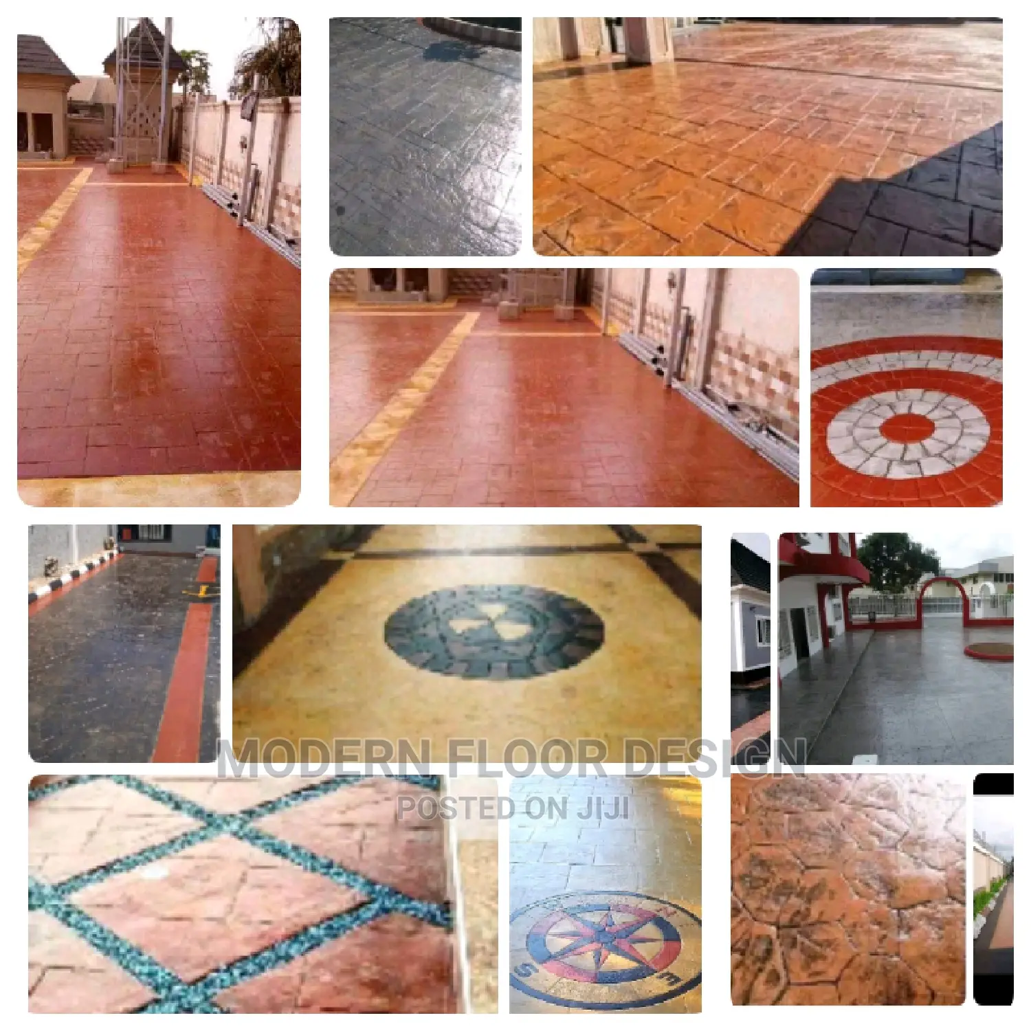 The Faith Modern Stamps Floor