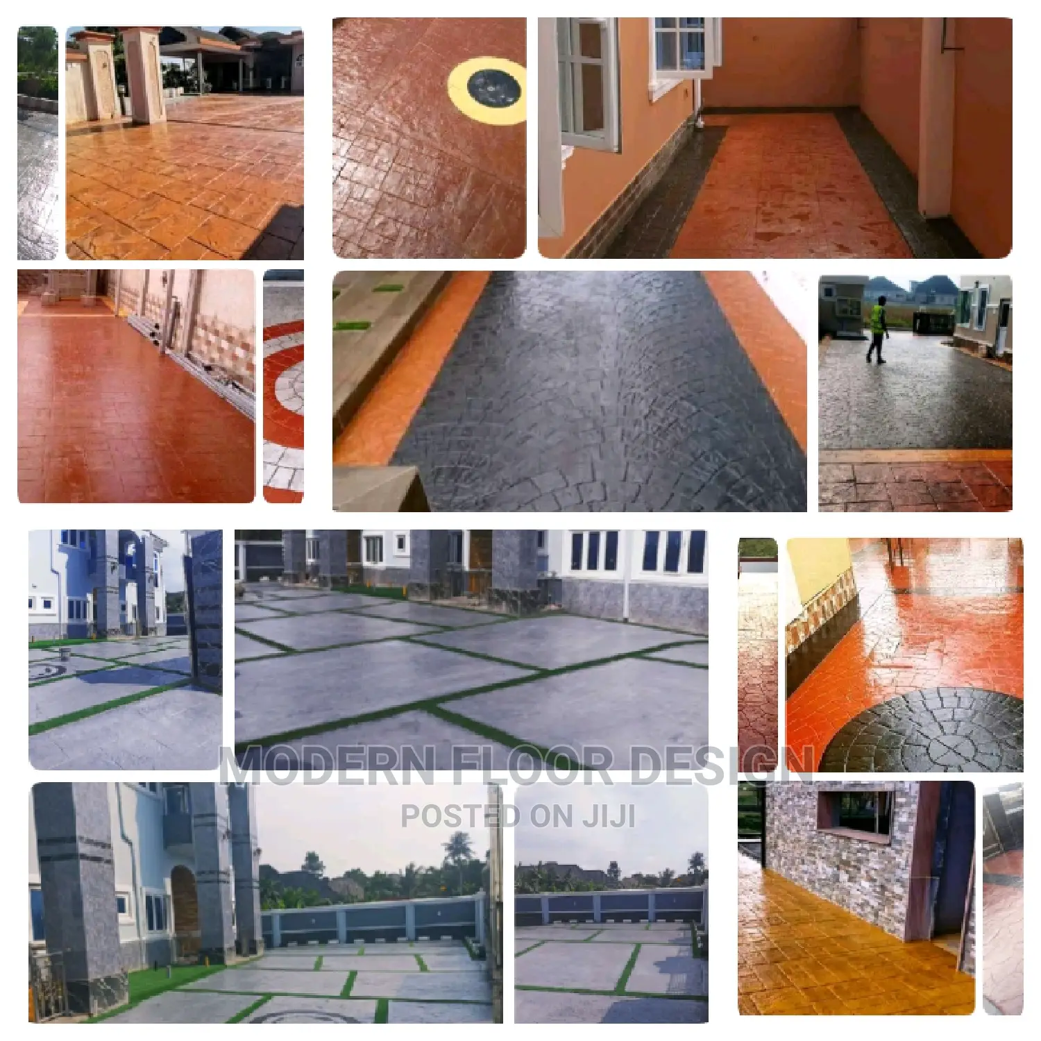 So Noble Modern Stamps Floor