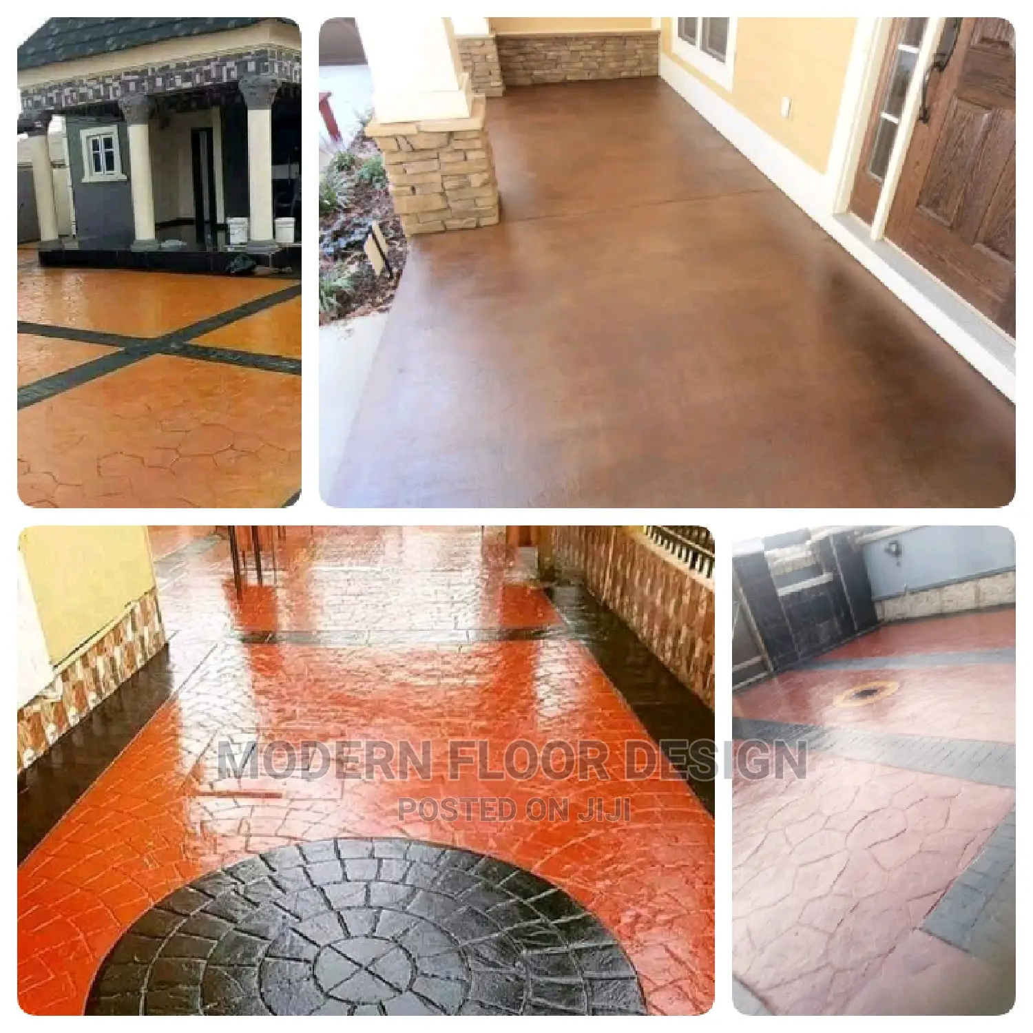 Pure Home Modern Stamps Floor