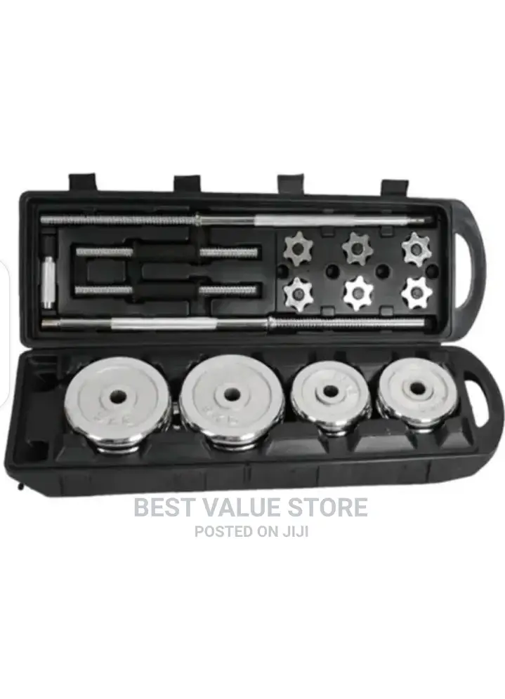 50kg Dumbbells With Case