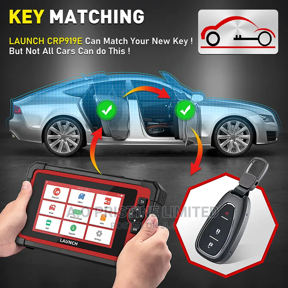 Launch CRP 919E Professional Car Scanner With ECU Key Prog