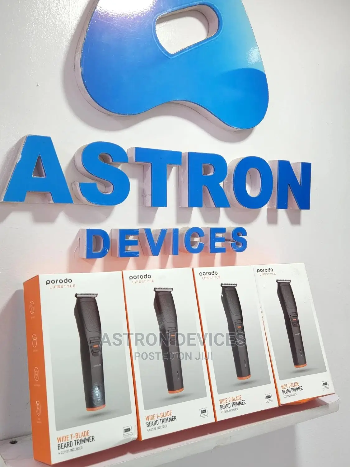 Porodo Lifestyle Wide T-Blade Beard Trimmer