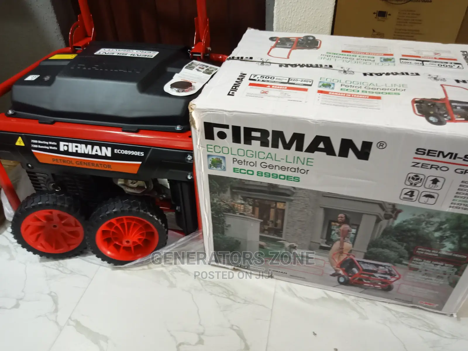 Eco8990es Firman 7.5kva Full Copper Automatic Generator