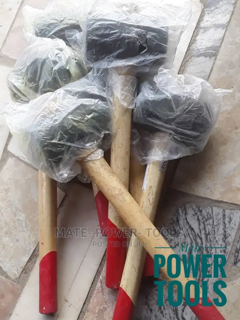 Wood Handle Rubber Mallet Local - Small