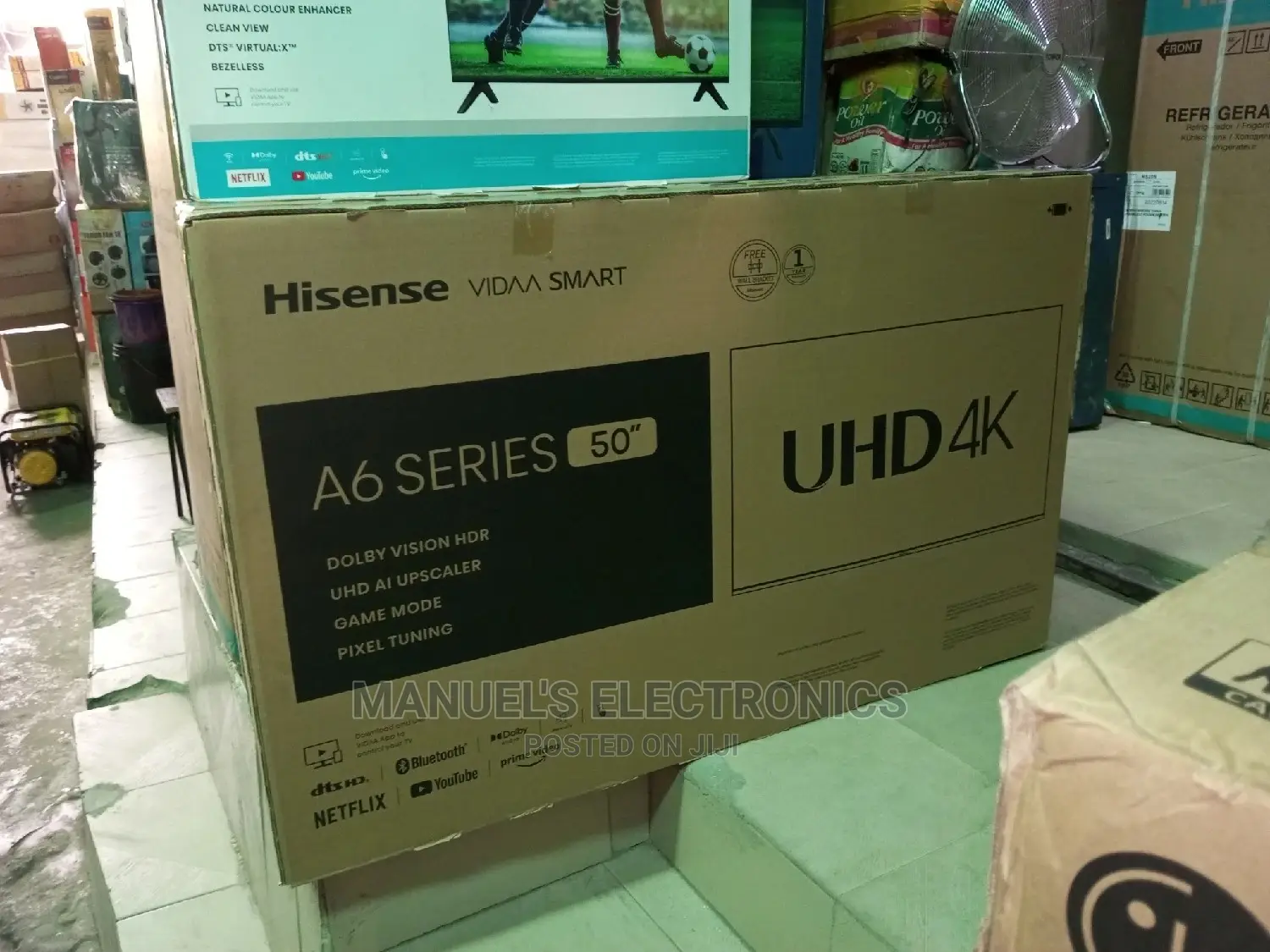 Hisense Original Tv 50 Inches A6 Series Uhd