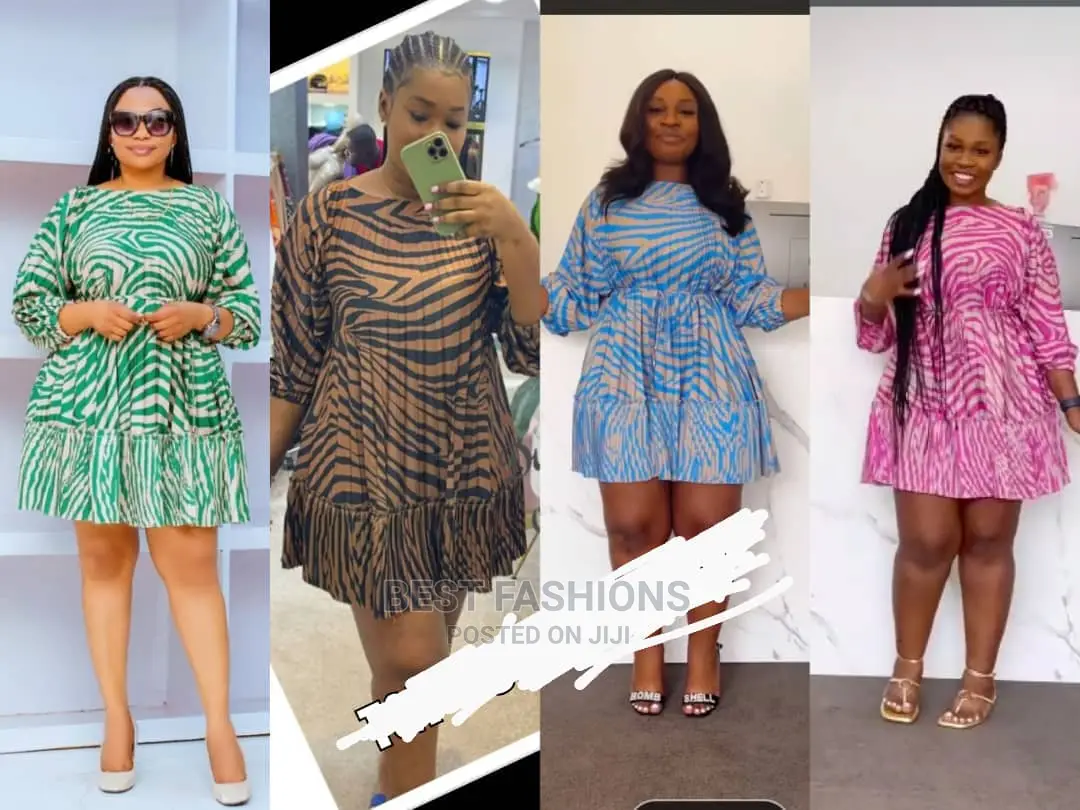 Ladies Pattern Short Dress