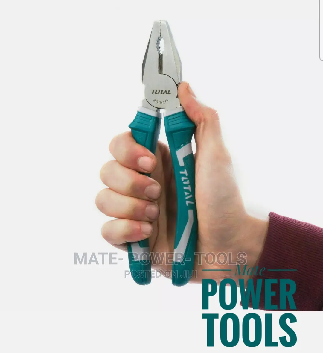Total Industrial Combination Pliers Cr.V 200mm / 8"